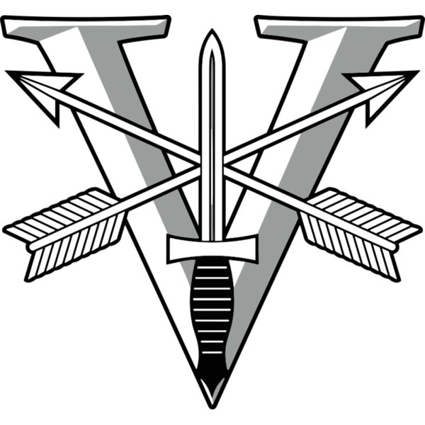 special forces V logo left chest Thumbnail